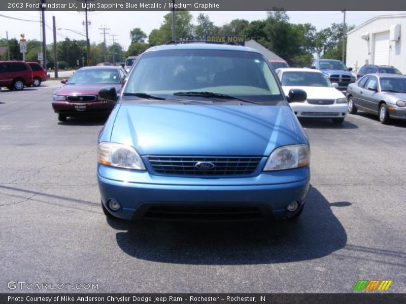 Light Sapphire Blue Metallic / Medium Graphite 2003 Ford Windstar LX