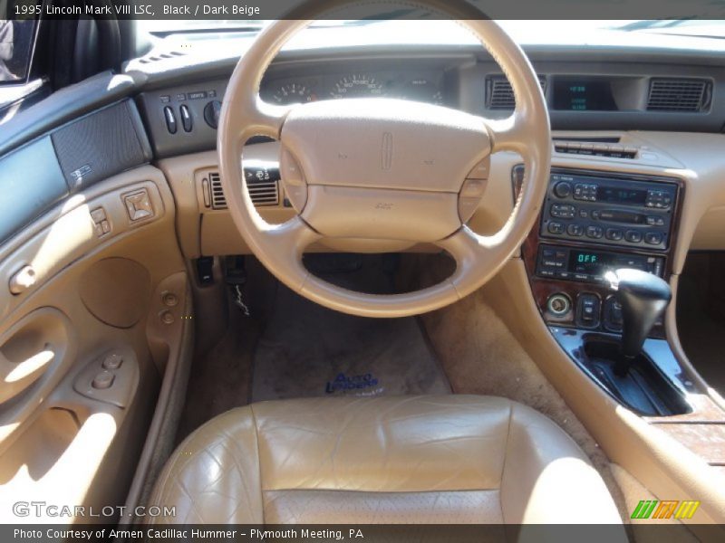 Black / Dark Beige 1995 Lincoln Mark VIII LSC