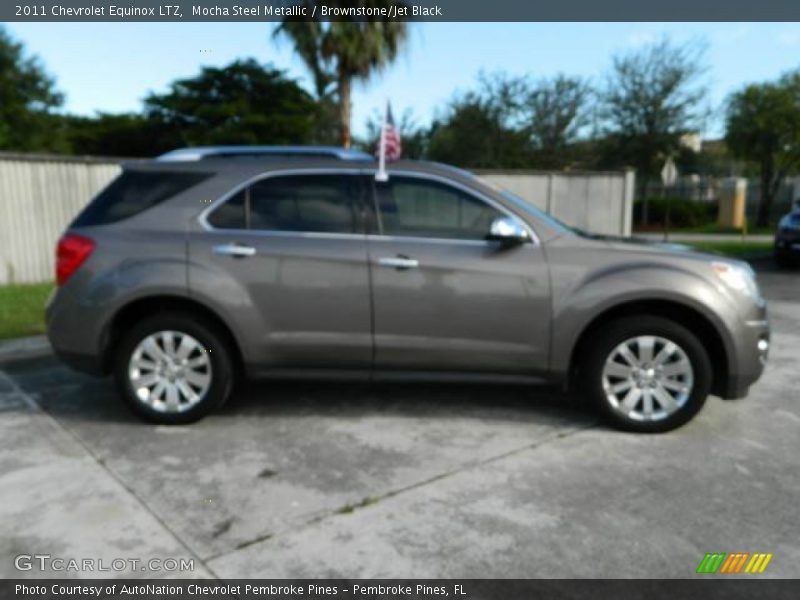 Mocha Steel Metallic / Brownstone/Jet Black 2011 Chevrolet Equinox LTZ