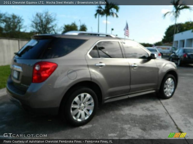 Mocha Steel Metallic / Brownstone/Jet Black 2011 Chevrolet Equinox LTZ