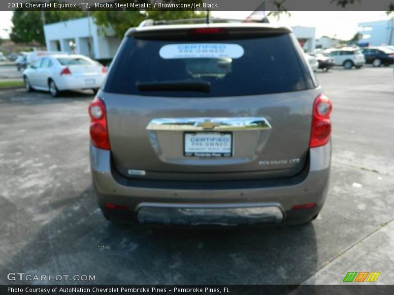 Mocha Steel Metallic / Brownstone/Jet Black 2011 Chevrolet Equinox LTZ