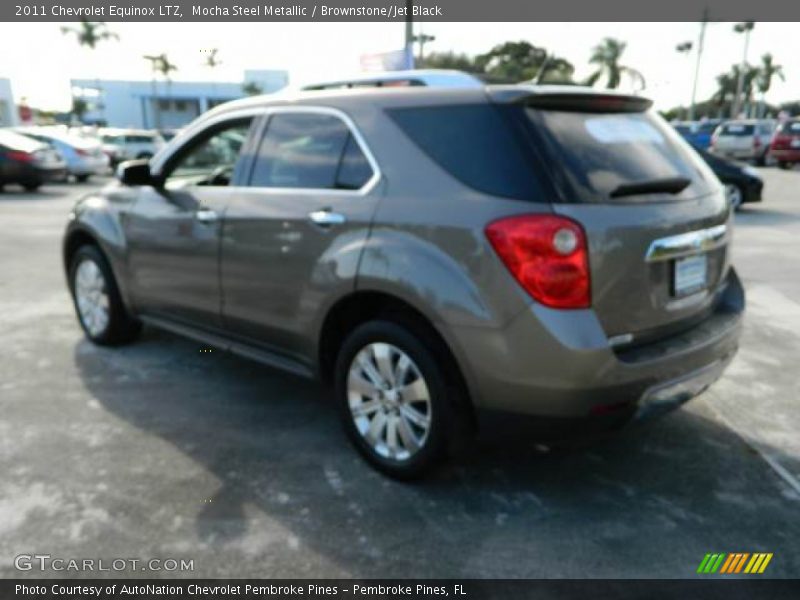 Mocha Steel Metallic / Brownstone/Jet Black 2011 Chevrolet Equinox LTZ