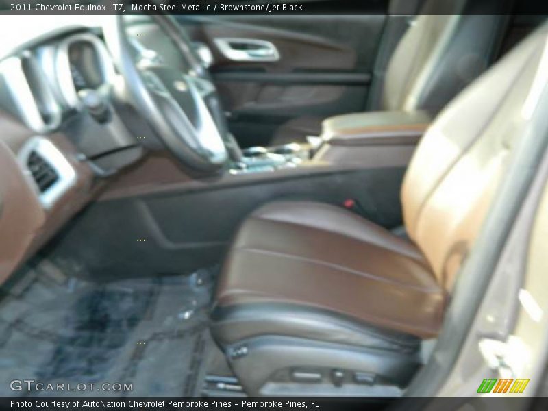 Mocha Steel Metallic / Brownstone/Jet Black 2011 Chevrolet Equinox LTZ