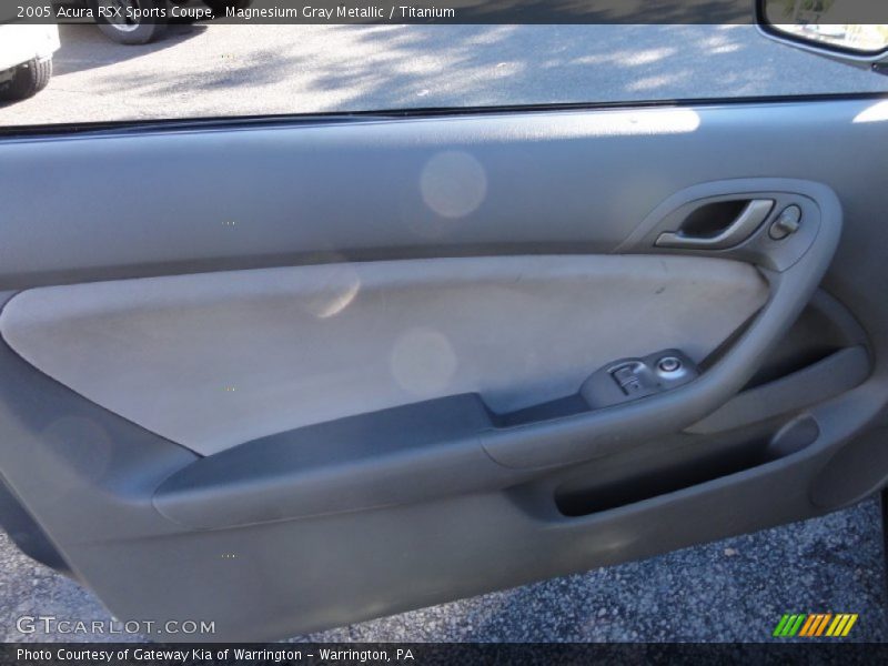Magnesium Gray Metallic / Titanium 2005 Acura RSX Sports Coupe