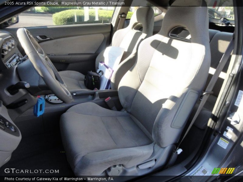 Magnesium Gray Metallic / Titanium 2005 Acura RSX Sports Coupe