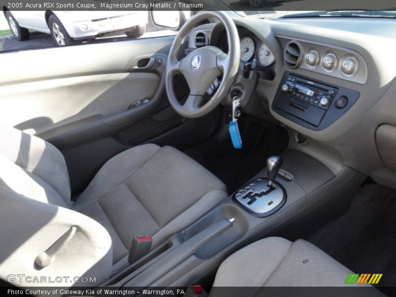 Magnesium Gray Metallic / Titanium 2005 Acura RSX Sports Coupe
