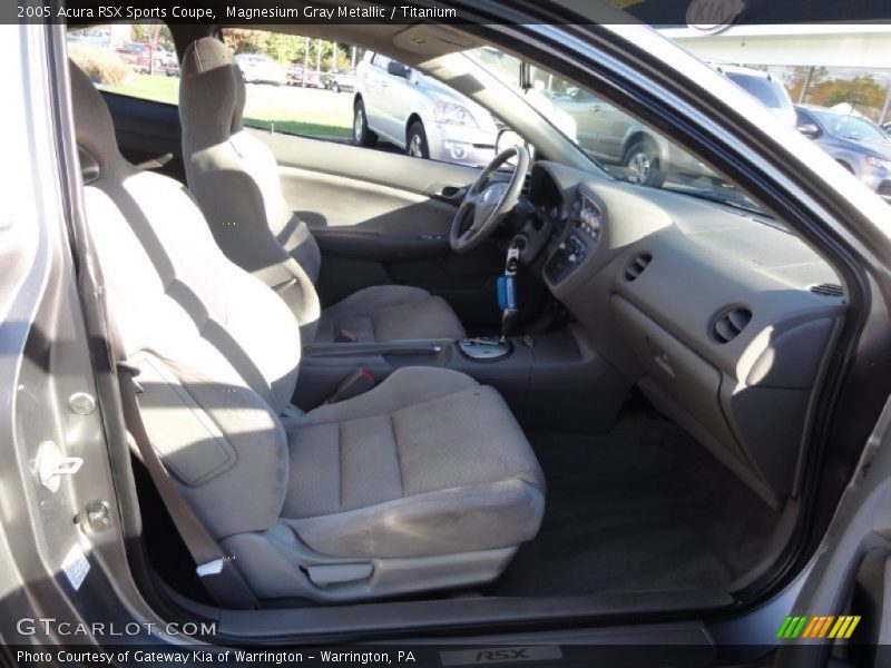 Magnesium Gray Metallic / Titanium 2005 Acura RSX Sports Coupe