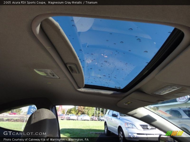 Magnesium Gray Metallic / Titanium 2005 Acura RSX Sports Coupe