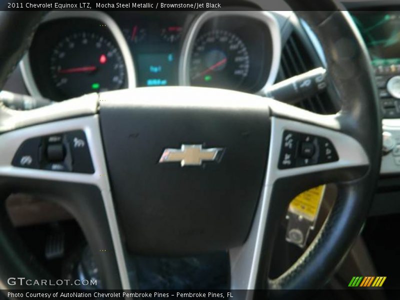 Mocha Steel Metallic / Brownstone/Jet Black 2011 Chevrolet Equinox LTZ