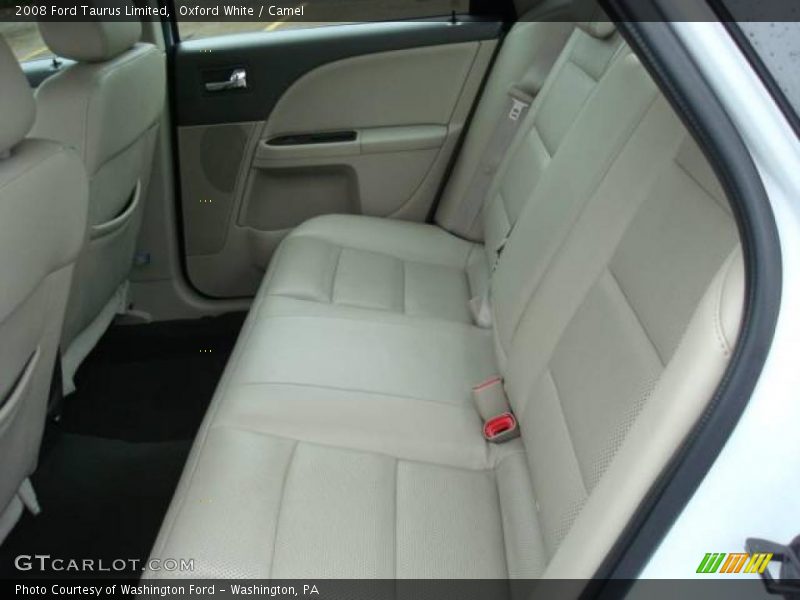 Oxford White / Camel 2008 Ford Taurus Limited