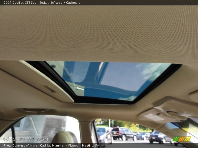 Infrared / Cashmere 2007 Cadillac CTS Sport Sedan