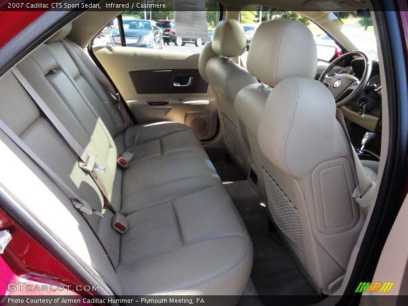 Infrared / Cashmere 2007 Cadillac CTS Sport Sedan