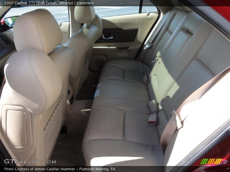 Infrared / Cashmere 2007 Cadillac CTS Sport Sedan