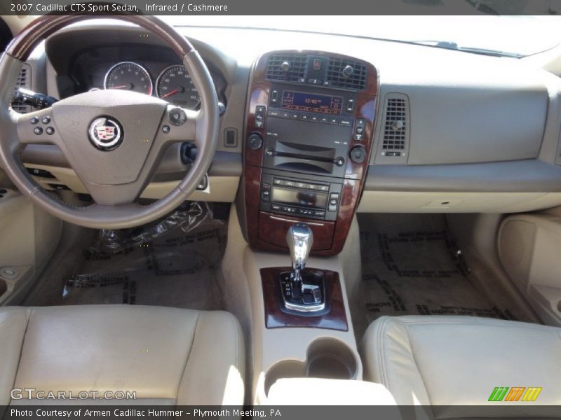 Infrared / Cashmere 2007 Cadillac CTS Sport Sedan