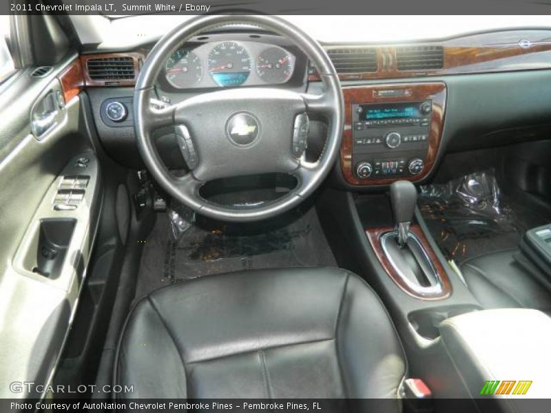 Summit White / Ebony 2011 Chevrolet Impala LT