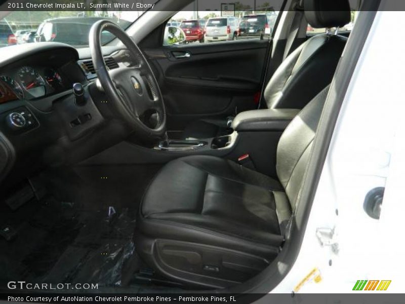 Summit White / Ebony 2011 Chevrolet Impala LT
