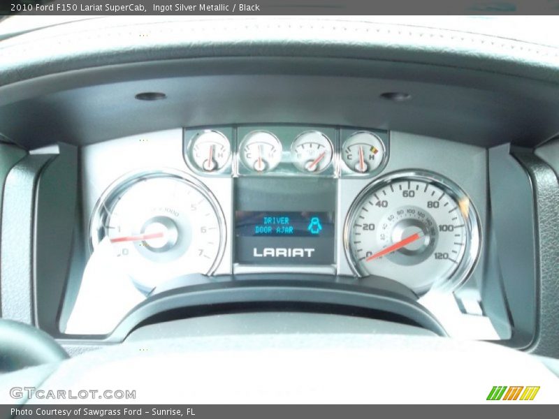  2010 F150 Lariat SuperCab Lariat SuperCab Gauges