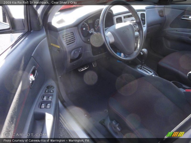 Clear Silver / Gray 2009 Kia Rio Rio5 SX Hatchback