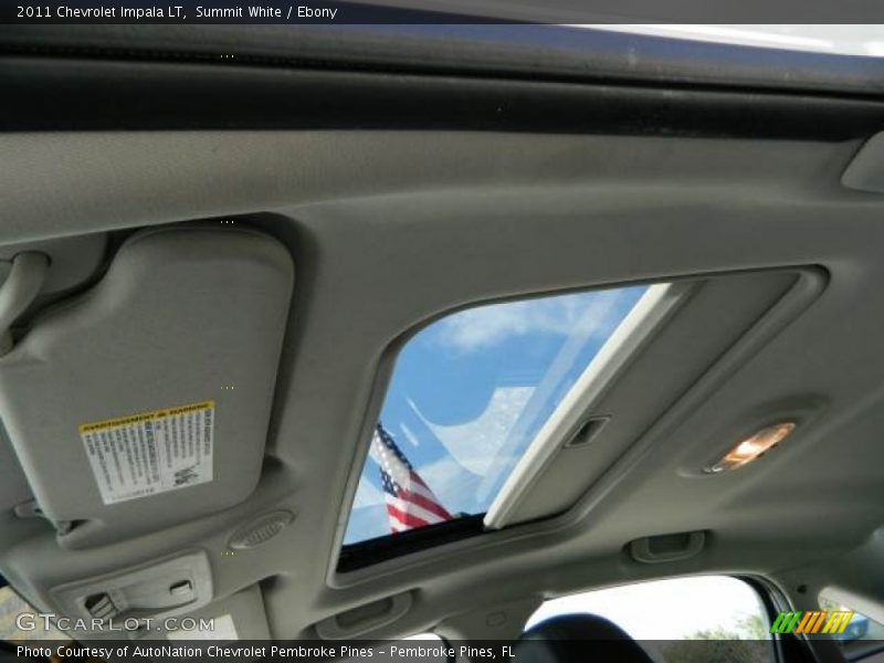 Summit White / Ebony 2011 Chevrolet Impala LT