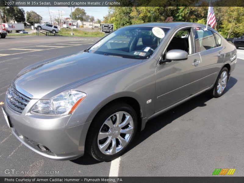 Diamond Graphite Metallic / Graphite 2007 Infiniti M 35x Sedan