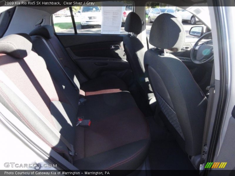 Clear Silver / Gray 2009 Kia Rio Rio5 SX Hatchback