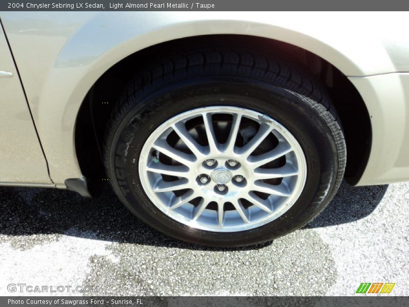 Light Almond Pearl Metallic / Taupe 2004 Chrysler Sebring LX Sedan