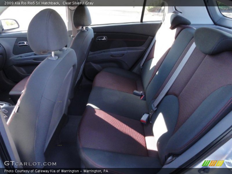 Clear Silver / Gray 2009 Kia Rio Rio5 SX Hatchback