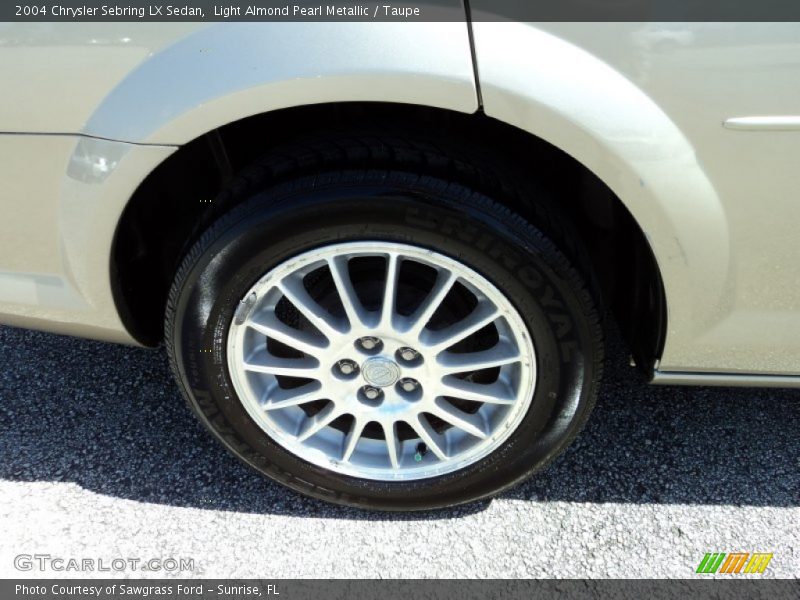 Light Almond Pearl Metallic / Taupe 2004 Chrysler Sebring LX Sedan