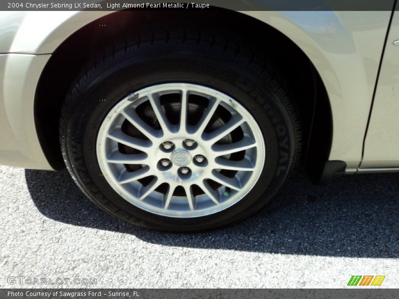 Light Almond Pearl Metallic / Taupe 2004 Chrysler Sebring LX Sedan