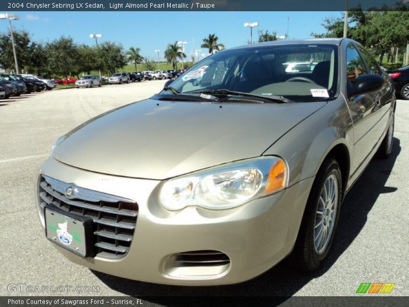 Light Almond Pearl Metallic / Taupe 2004 Chrysler Sebring LX Sedan