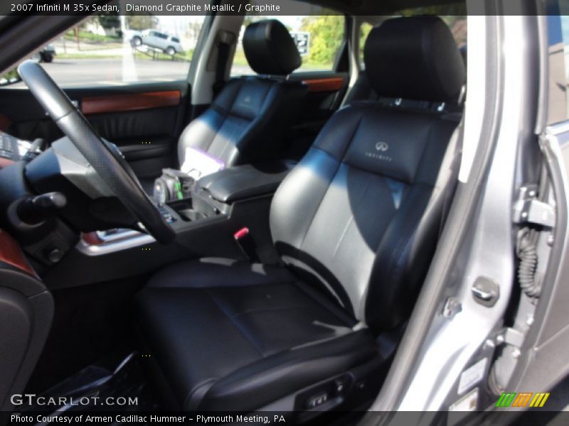 Diamond Graphite Metallic / Graphite 2007 Infiniti M 35x Sedan