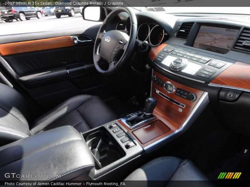 Diamond Graphite Metallic / Graphite 2007 Infiniti M 35x Sedan