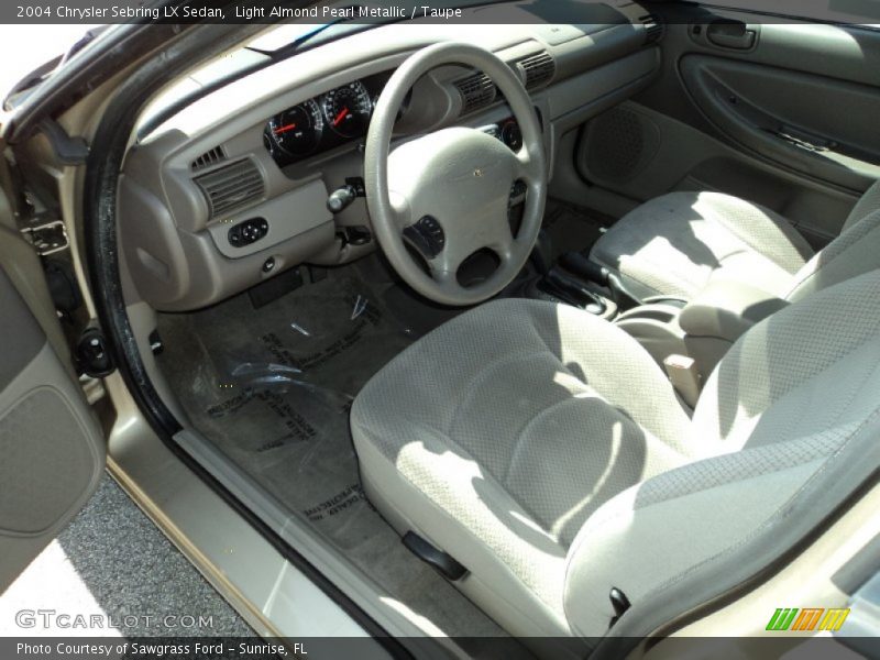 Light Almond Pearl Metallic / Taupe 2004 Chrysler Sebring LX Sedan