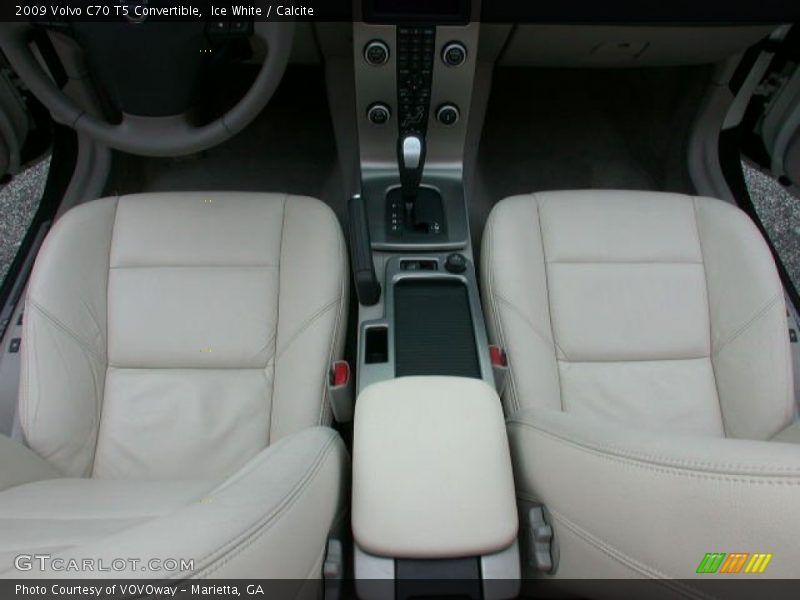 Ice White / Calcite 2009 Volvo C70 T5 Convertible
