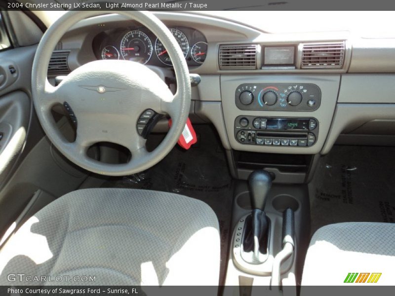 Light Almond Pearl Metallic / Taupe 2004 Chrysler Sebring LX Sedan