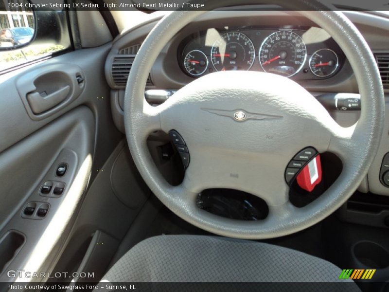 Light Almond Pearl Metallic / Taupe 2004 Chrysler Sebring LX Sedan