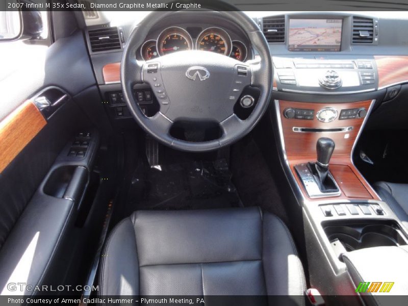 Diamond Graphite Metallic / Graphite 2007 Infiniti M 35x Sedan