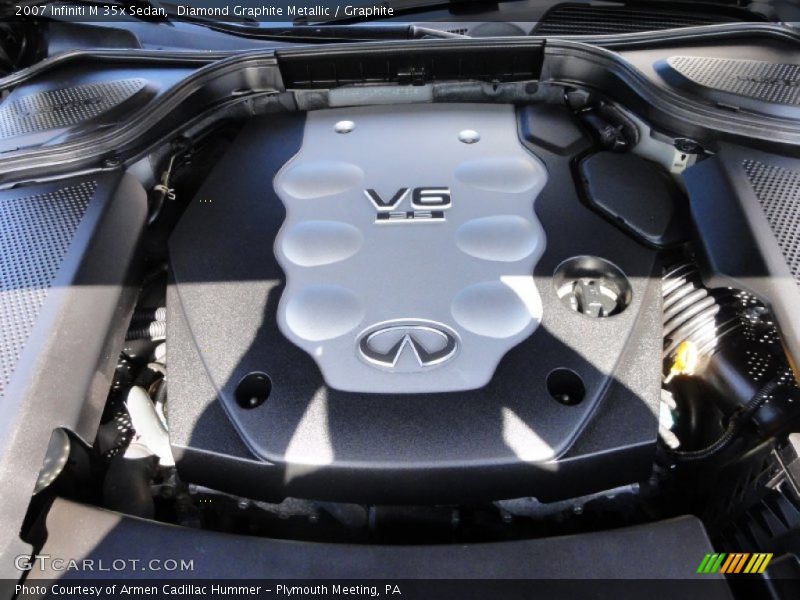Diamond Graphite Metallic / Graphite 2007 Infiniti M 35x Sedan