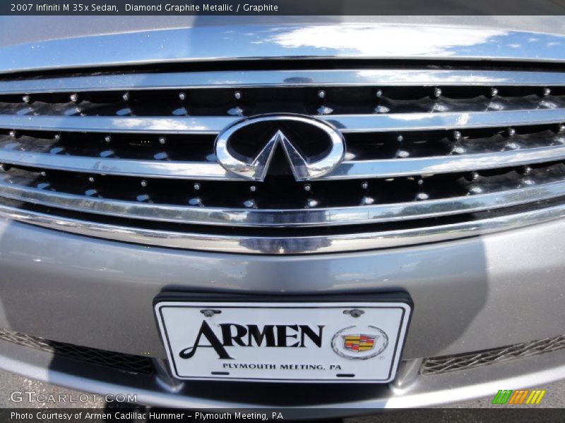 Diamond Graphite Metallic / Graphite 2007 Infiniti M 35x Sedan