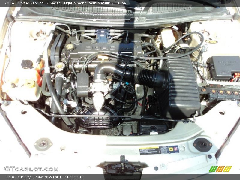 Light Almond Pearl Metallic / Taupe 2004 Chrysler Sebring LX Sedan