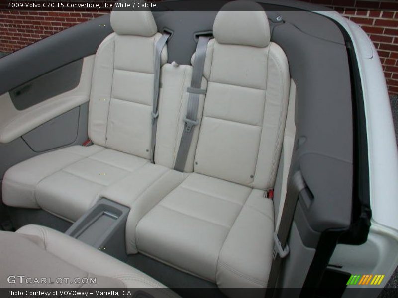 Ice White / Calcite 2009 Volvo C70 T5 Convertible