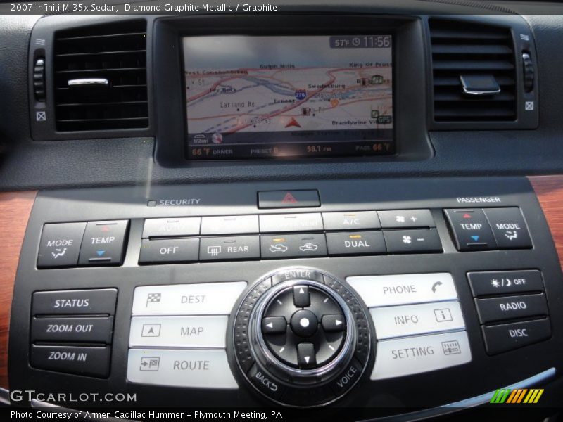 Diamond Graphite Metallic / Graphite 2007 Infiniti M 35x Sedan