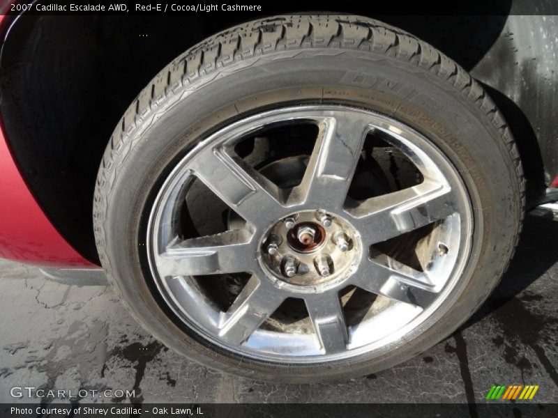 Red-E / Cocoa/Light Cashmere 2007 Cadillac Escalade AWD