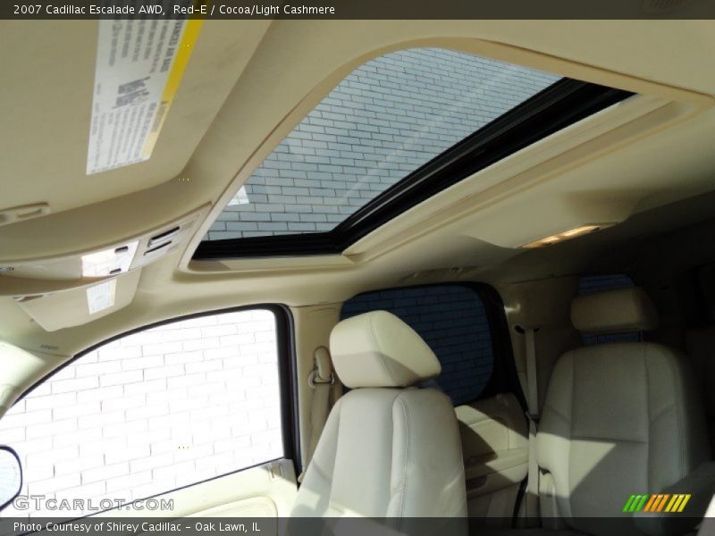 Red-E / Cocoa/Light Cashmere 2007 Cadillac Escalade AWD