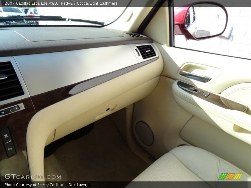 Red-E / Cocoa/Light Cashmere 2007 Cadillac Escalade AWD