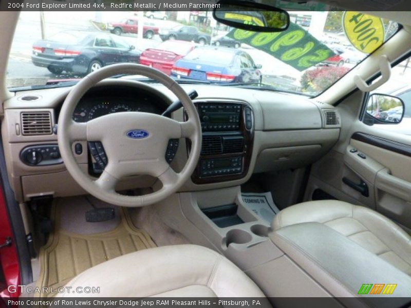 Dashboard of 2004 Explorer Limited 4x4