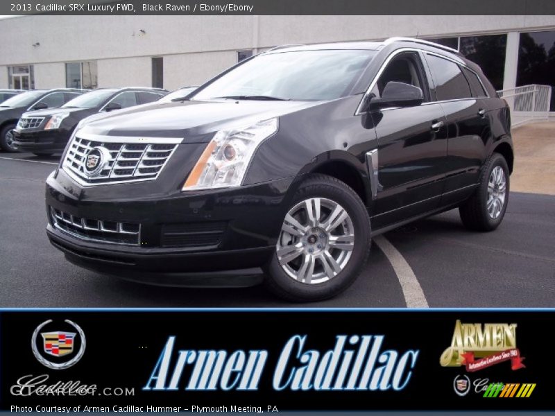 Black Raven / Ebony/Ebony 2013 Cadillac SRX Luxury FWD