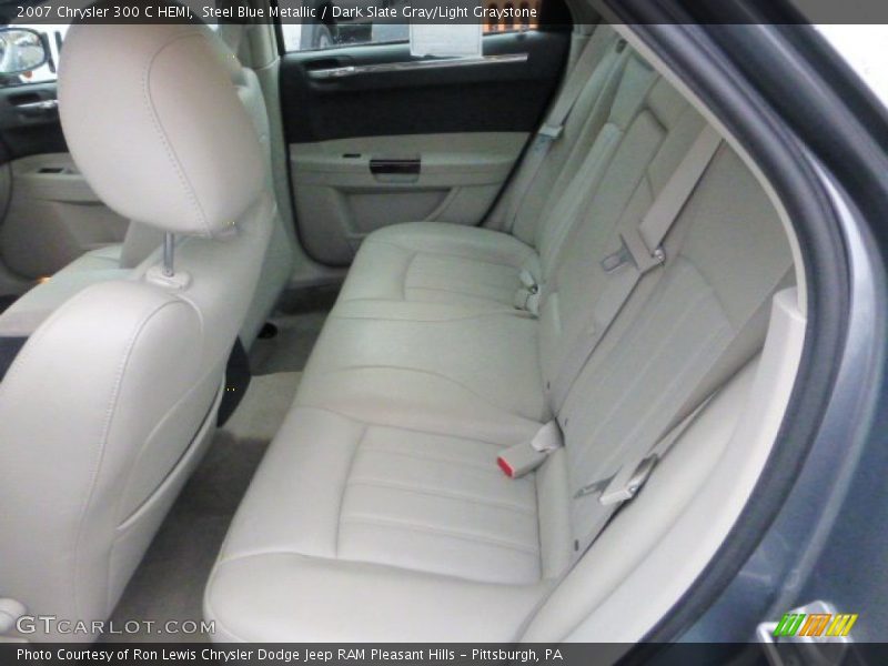 Steel Blue Metallic / Dark Slate Gray/Light Graystone 2007 Chrysler 300 C HEMI