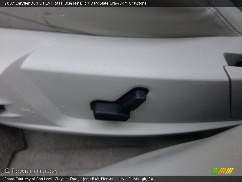 Steel Blue Metallic / Dark Slate Gray/Light Graystone 2007 Chrysler 300 C HEMI