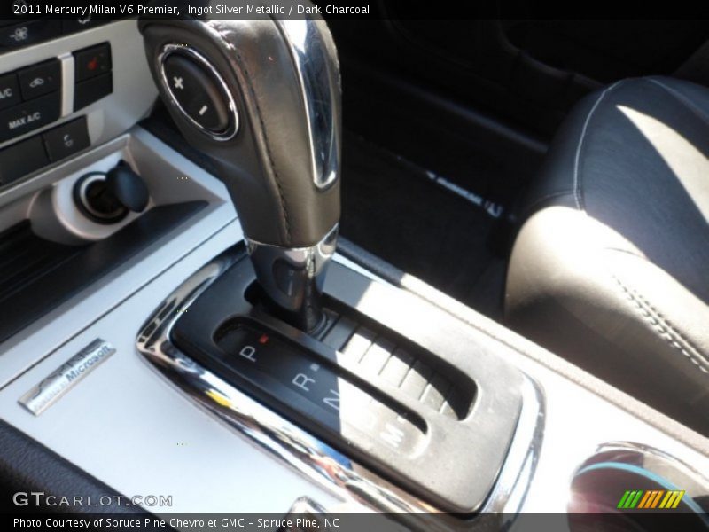 Ingot Silver Metallic / Dark Charcoal 2011 Mercury Milan V6 Premier